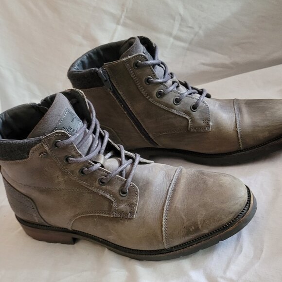 BULLBOXER Men's Edwin Boot GREY Size 8 - Picture 4 of 8